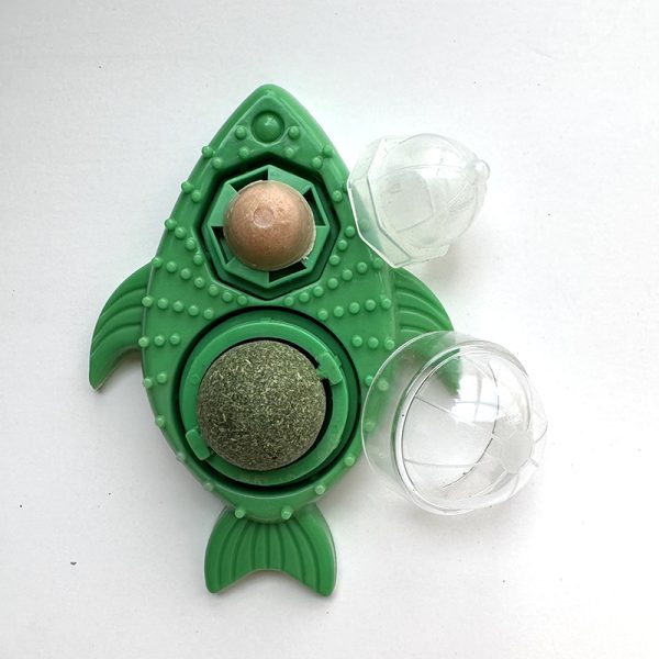 Green Fish pet toy - Image 3