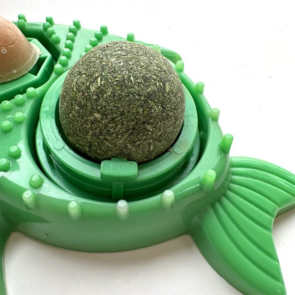 Green Fish pet toy - Image 6