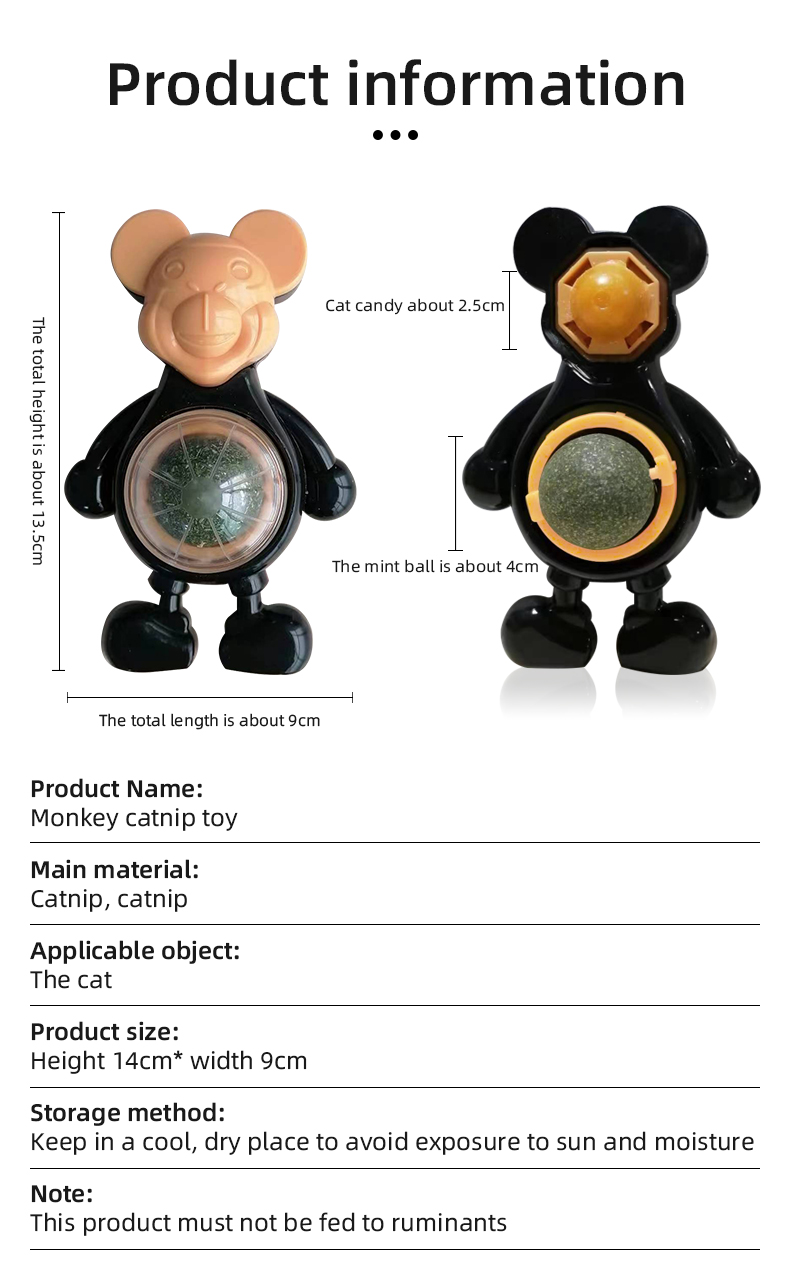 Monkey pet toy